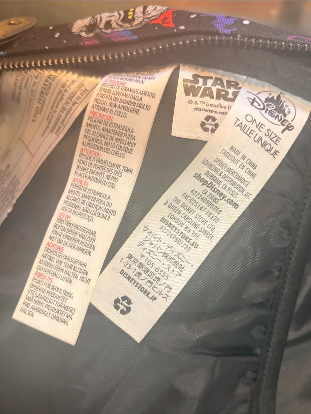 Great condition DISNEY Star Wars Cantina character backpack.